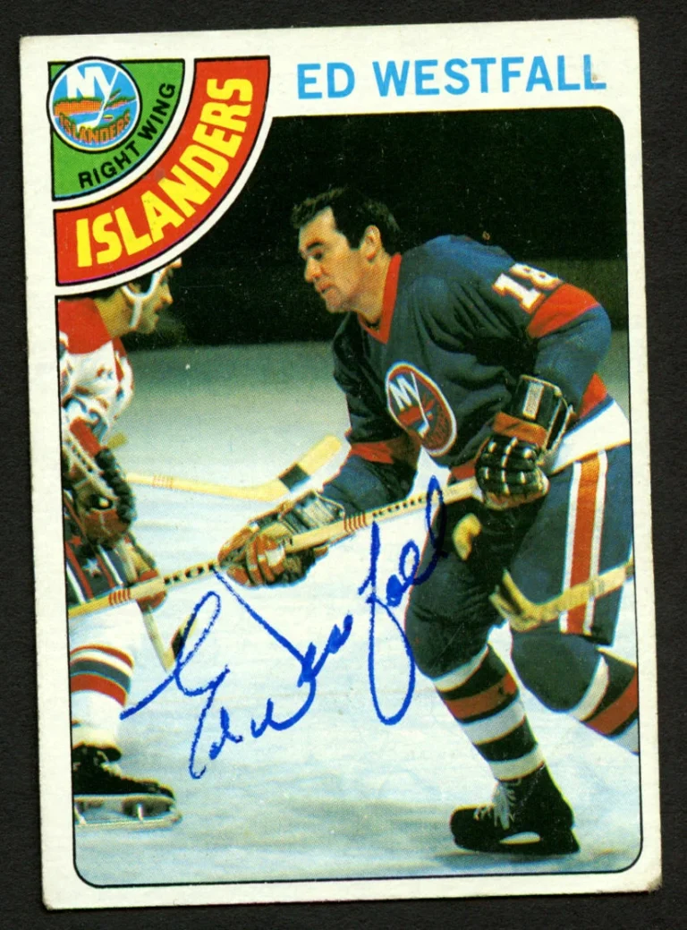 Ed Westfall #232 signed autograph auto 1978-79 Topps Hockey Trading Card