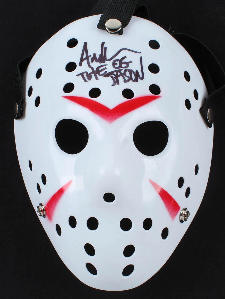ARI LEHMAN AUTOGRAPHED JASON VOORHEES MASK (FRIDAY THE 13TH) - W/ PROOF!