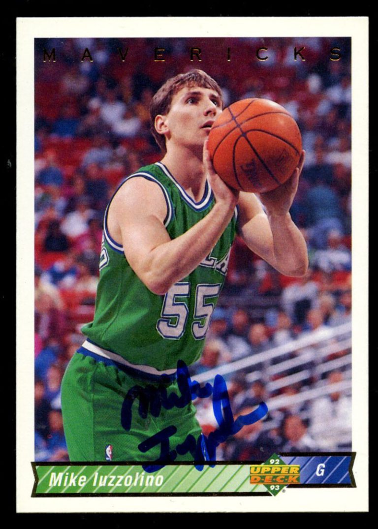 Mike Luzzolino #267 signed autograph auto 1992-93 Upper Deck Basketball Card