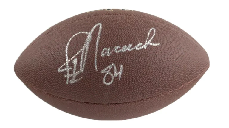 JAY NOVACEK AUTOGRAPHED FOOTBALL (DALLAS COWBOYS) - JSA COA!