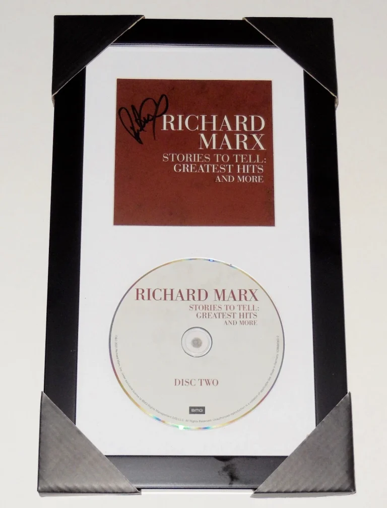 RICHARD MARX AUTOGRAPHED 