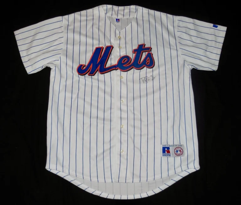 DARRYL STRAWBERRY AUTOGRAPHED JERSEY (NEW YORK METS) - 1986 W.S. CHAMPION!