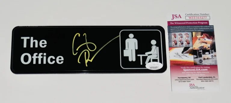 CRAIG ROBINSON AUTOGRAPHED DOOR SIGN (THE OFFICE - DARRYL PHILBIN) - JSA COA!