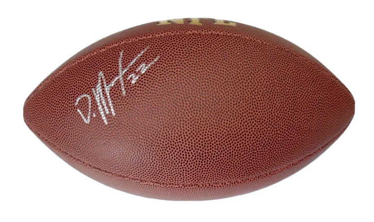DOUG MARTIN AUTOGRAPHED WILSON NFL FOOTBALL (TAMPA BAY BUCCANEERS) W/ COA!