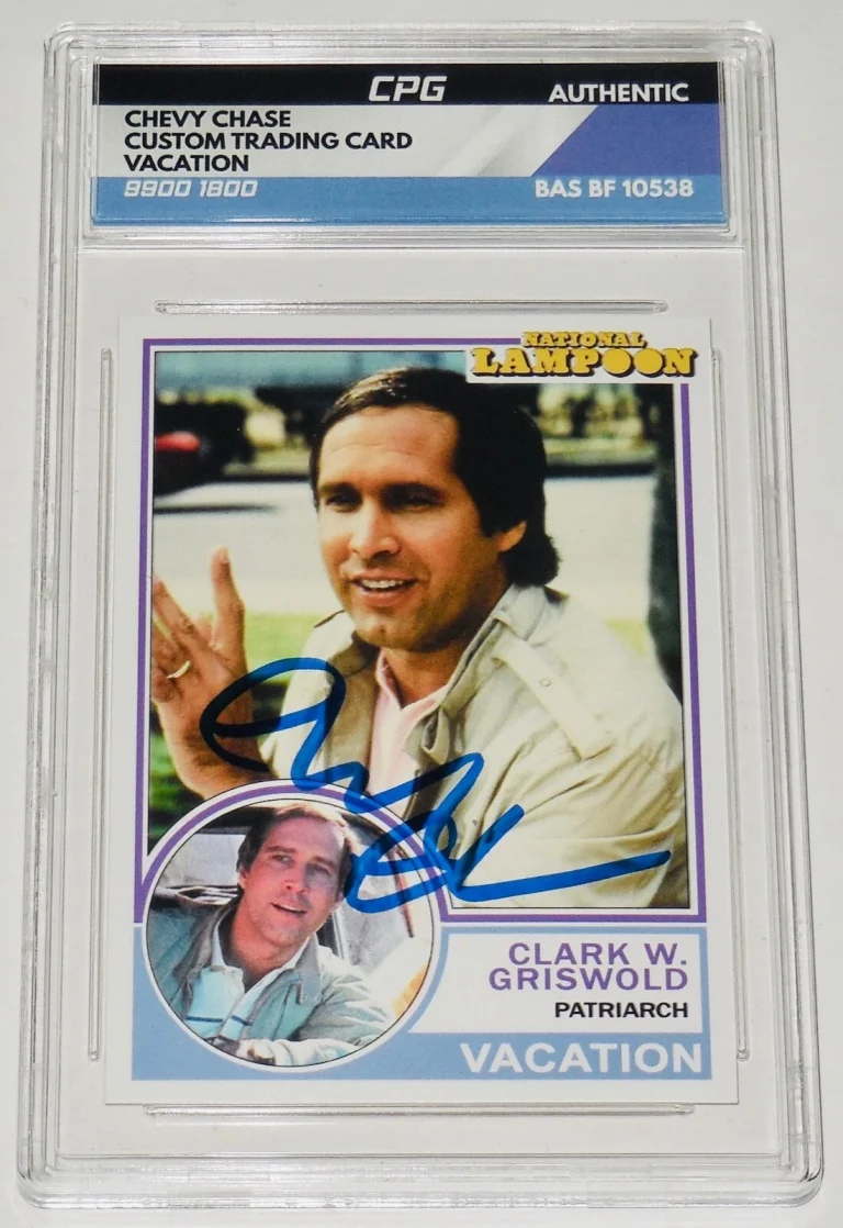 CHEVY CHASE AUTOGRAPHED 