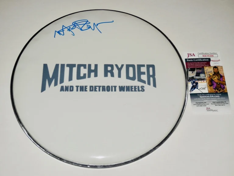 MITCH RYDER AUTOGRAPHED 12