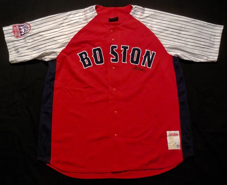 JOHN SMOLTZ AUTOGRAPHED JERSEY (BOSTON RED SOX) - HALL OF FAME 2015!