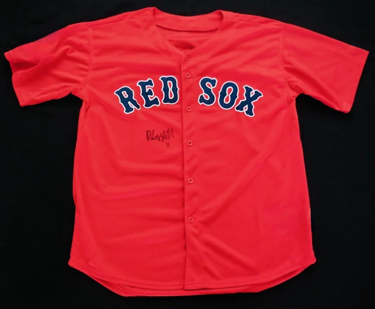 RUSNEY CASTILLO AUTOGRAPHED CUSTOM JERSEY (BOSTON RED SOX / CUBA) W/ COA!