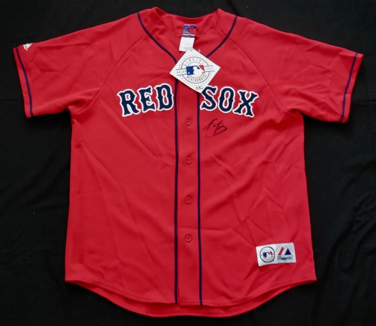 KEVIN YOUKILIS AUTOGRAPHED JERSEY (BOSTON RED SOX) - W/ COA!
