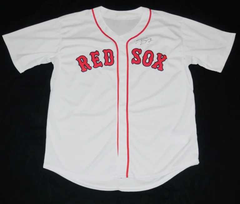 JONNY GOMES AUTOGRAPHED CUSTOM JERSEY (BOSTON RED SOX) - 2013 W.S. Champion!