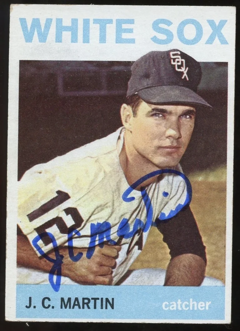 J.C. Martin #148 signed autograph auto 1964 Topps Baseball Trading Card