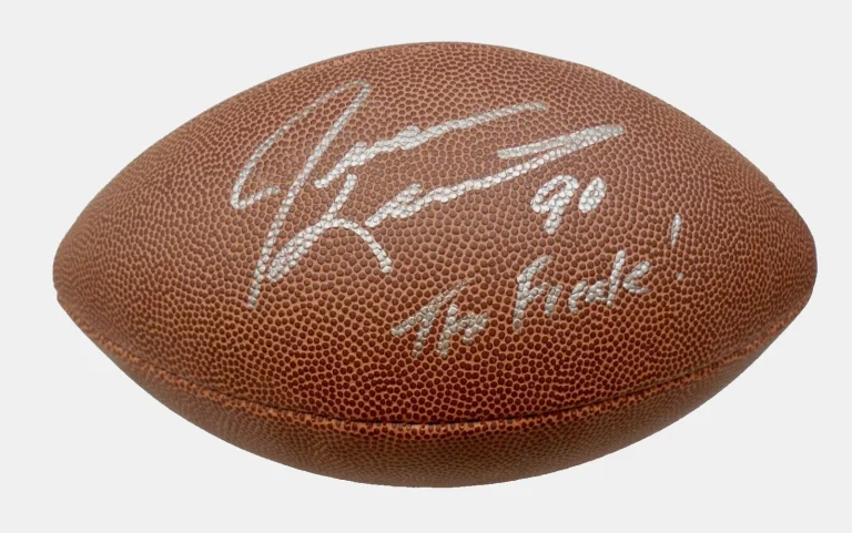 JEVON KEARSE AUTOGRAPHED WILSON NFL FOOTBALL (TITANS) - W/ COA!