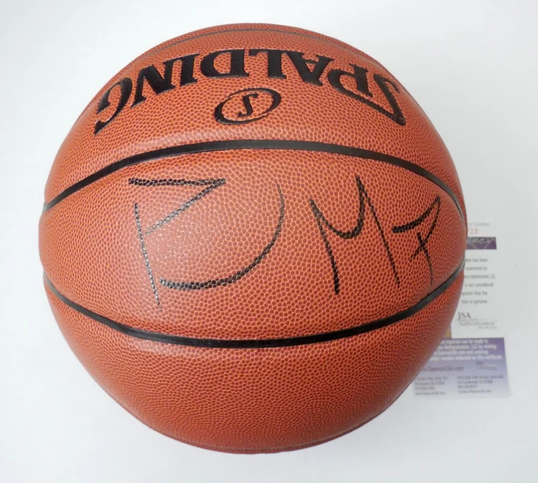 PAUL MILLSAP AUTOGRAPHED FULL SIZED BASKETBALL (HAWKS / NUGGETS) - JSA COA!