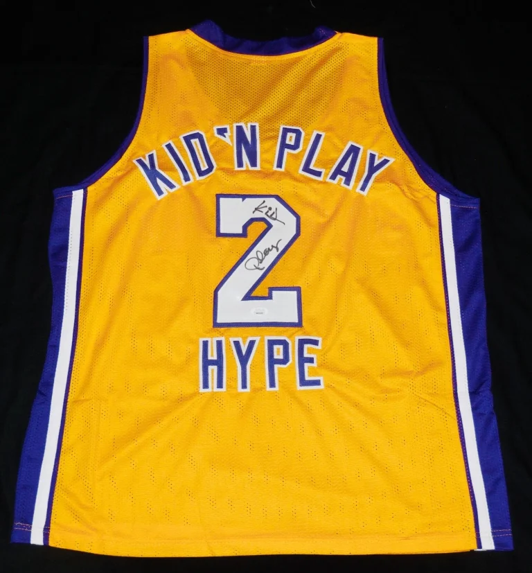 KID N PLAY AUTOGRAPHED JERSEY (CHRISTOPHER REID & CHRISTOPHER MARTIN) - JSA COA!