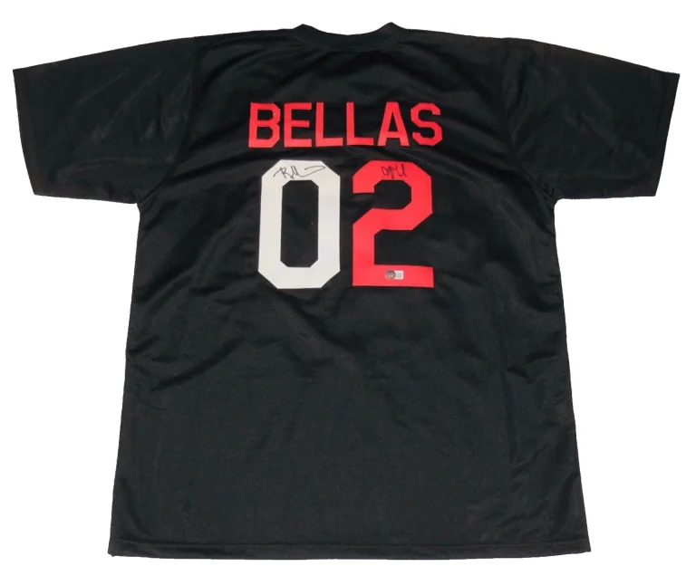 THE BELLA TWINS NIKKI & BRIE BELLA AUTOGRAPHED JERSEY (WWE) - BECKETT COA!