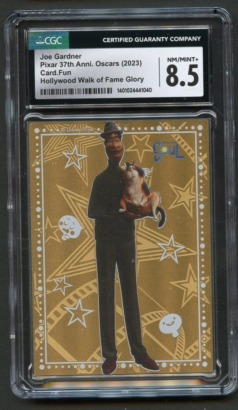 Joe Gardner Pixar 37th Anniversary Oscars 2023 HWOF Glory Metal 30/100 CGC 8.5