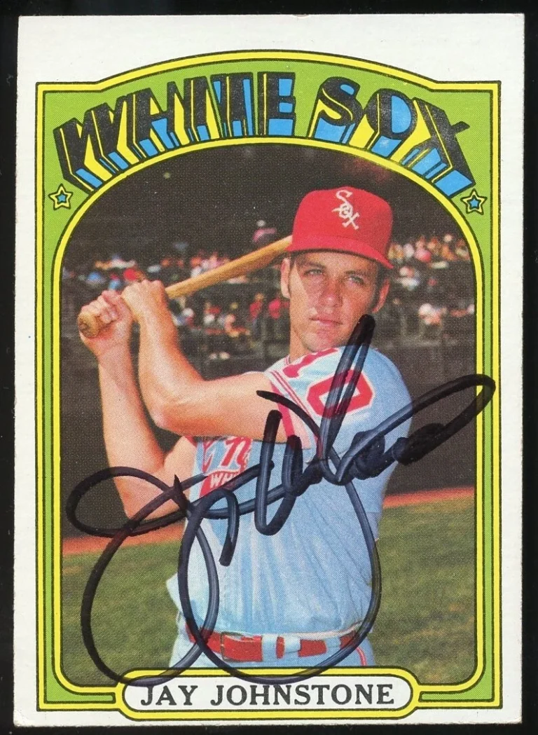 Jay Johnstone #233 signed autograph auto 1972 Topps Baseball Trading Card