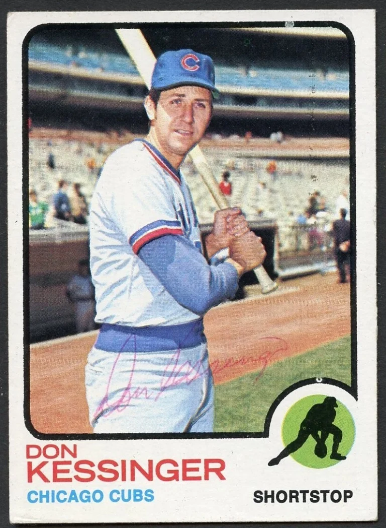 Don Kessinger #285 signed autograph auto 1973 Topps Baseball Trading Card