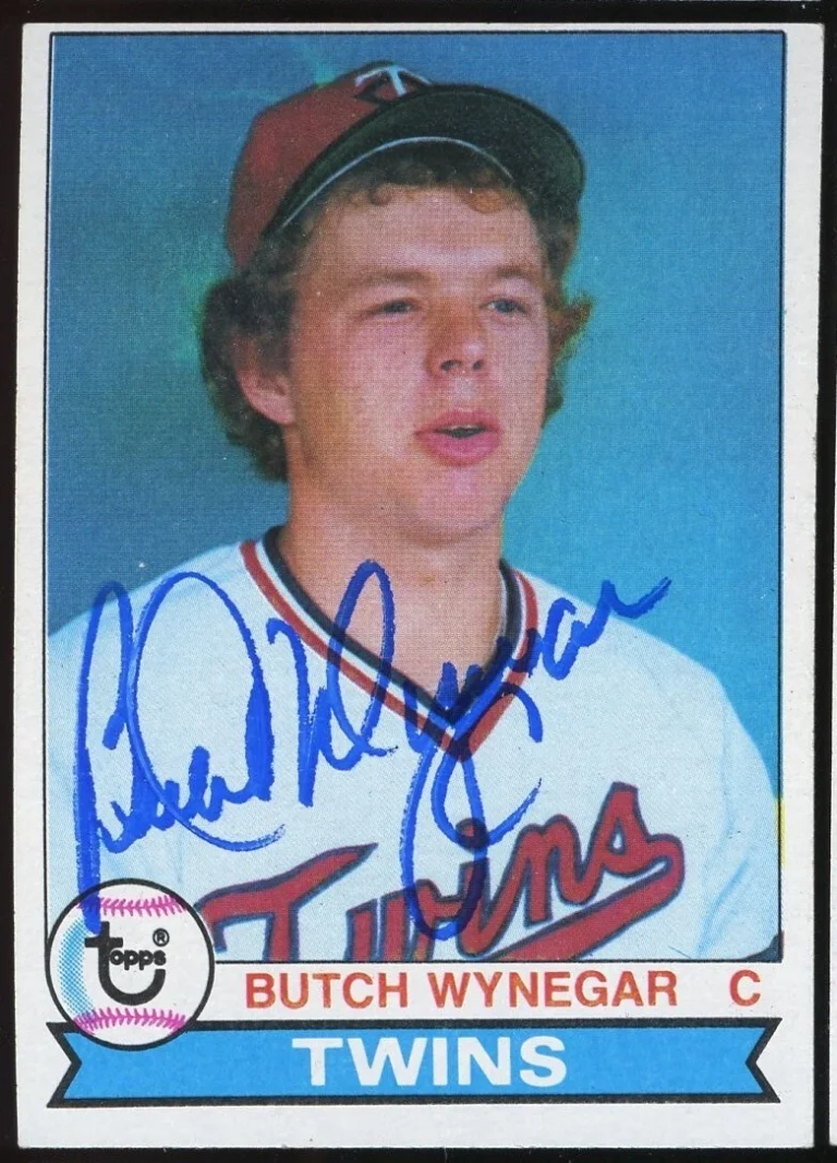 Butch Wynegar #405 signed autograph auto 1979 Topps Baseball Trading Card