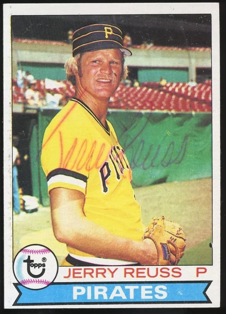 Jerry Reuss #536 signed autograph auto 1979 Topps Baseball Trading Card