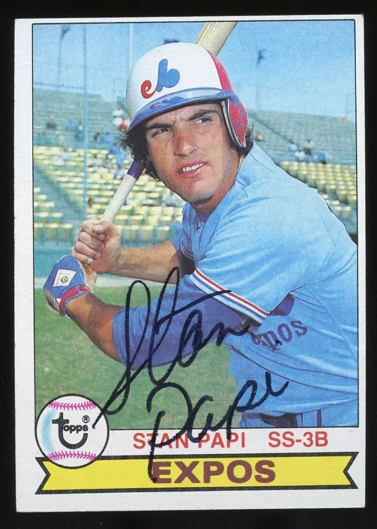 Stan Papi #652 signed autograph auto 1979 Topps Baseball Trading Card