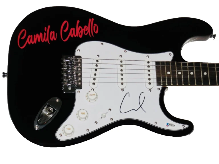 CAMILA CABELLO AUTOGRAPHED GUITAR (SINGER / SONGWRITER) - BECKETT COA!