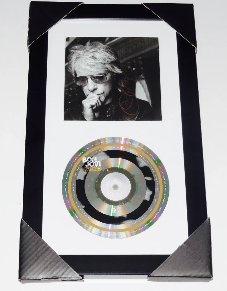 JON BON JOVI AUTOGRAPHED 