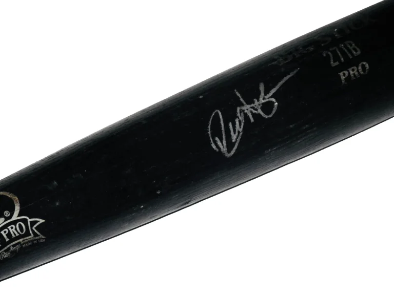 RICK AGUILERA AUTOGRAPHED BAT (NEW YORK METS) - Spring Training Used Bat!