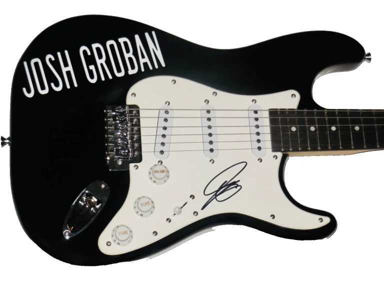 JOSH GROBAN AUTOGRAPHED GUITAR (SINGER / SONGWRITER) - W/ COA!