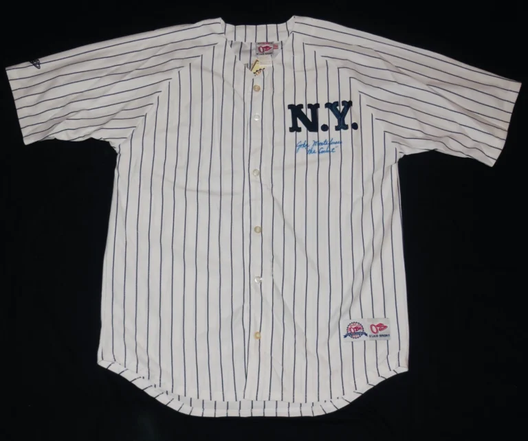 JOHN MONTFUSCO AUTOGRAPHED JERSEY (NEW YORK YANKEES) - 