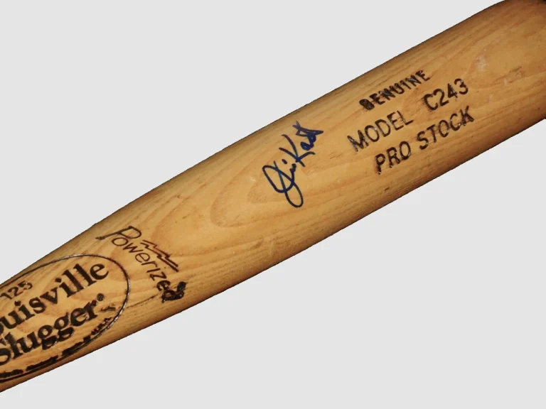 JIM KAAT AUTOGRAPHED BAT (MINNESOTA TWINS) - Spring Training Used Bat!