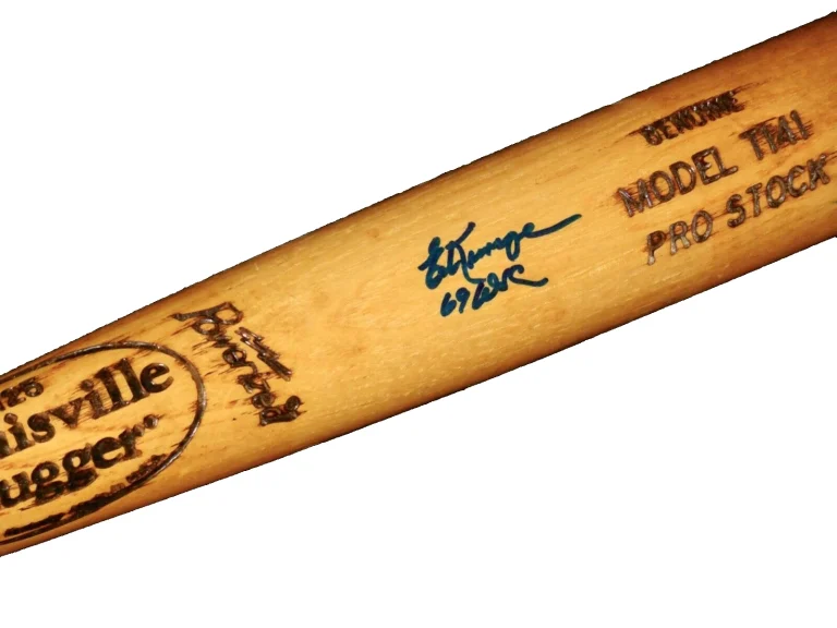 ED KRANEPOOL AUTOGRAPHED BAT (NEW YORK METS) - Spring Training Used Bat!