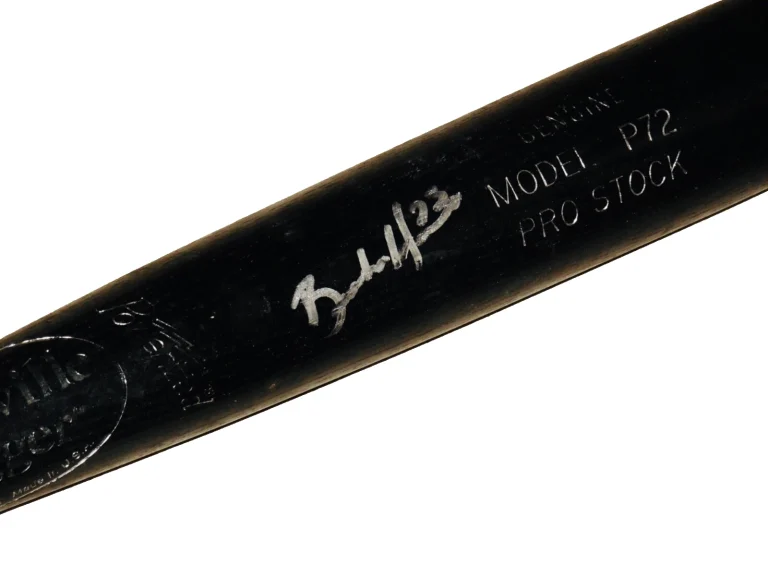 BRENDAN HARRIS AUTOGRAPHED BAT (MINNESOTA TWINS) - Spring Training Used Bat!