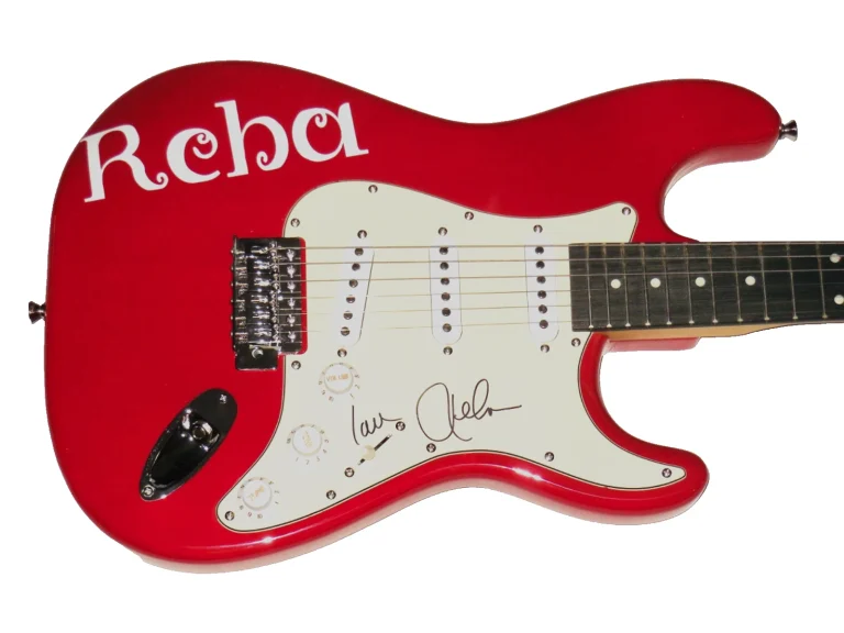 REBA MCENTIRE AUTOGRAPHED ELECTRIC GUITAR (COUNTRY SINGER) - W/ COA!