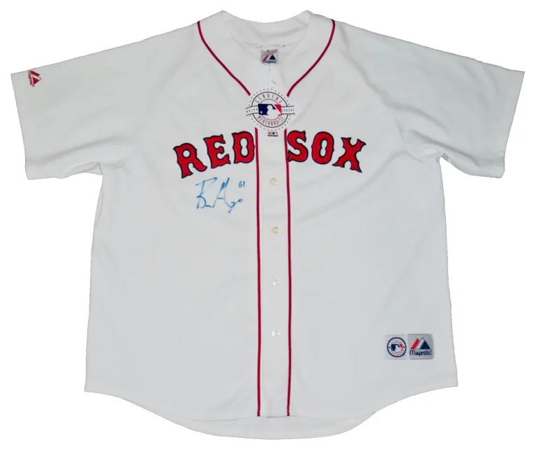 BRONSON ARROYO AUTOGRAPHED JERSEY (BOSTON RED SOX) - 2004 W.S. CHAMPION!
