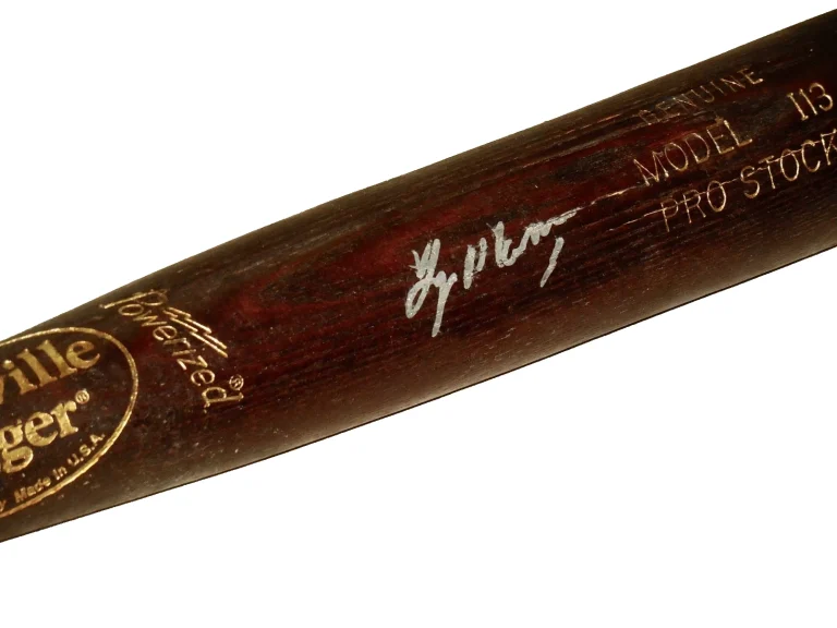 LOGAN MORRISON AUTOGRAPHED BAT (FLORIDA MARLINS) - Spring Training Used Bat!
