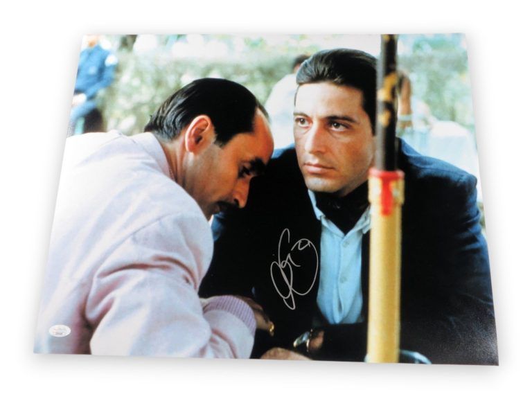 Al Pacino Signed Autographed 16X20 Photo The Godfather w/Fredo JSA LOA ZZ48200