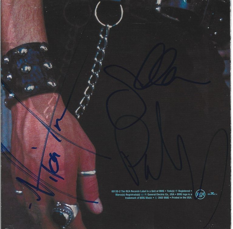 SR-71 band REAL hand SIGNED Tomorrow CD COA Autographed Mitch Allan +2