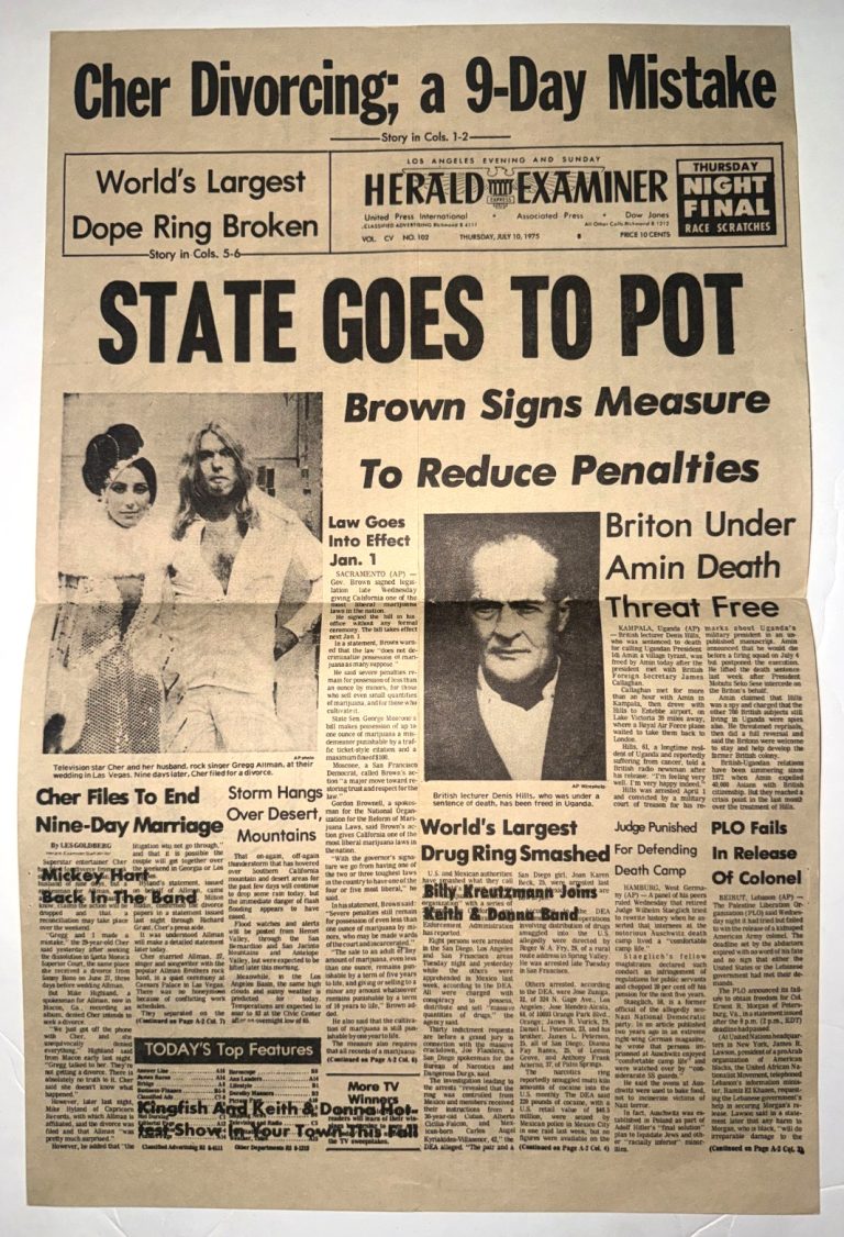 Grateful Dead 1975 Newsletter #21 Blues for Allah Cher Gregg Allman Mailer RARE