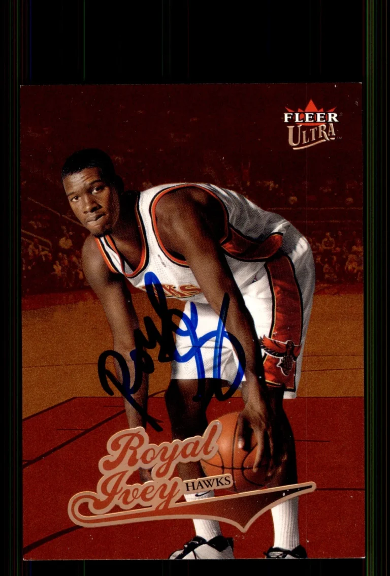Signed Basketball Card Auto Royal Ivey 2004-05 Ultra #213 Atlanta Hawks