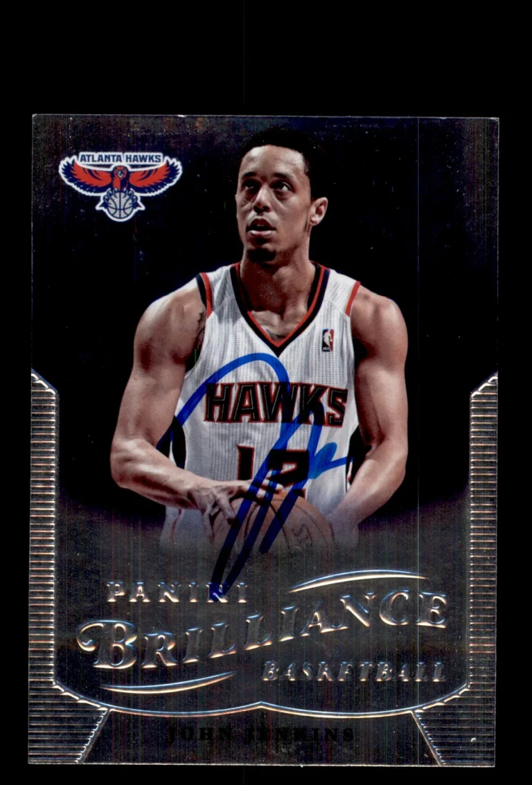 Signed Basketball Card Auto John Jenkins 2012-13 Panini Brilliance #249 Hawks