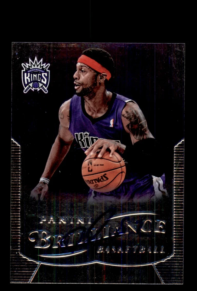 Signed Basketball Card Auto James Johnson 2012-13 Panini Brilliance #173 Kings