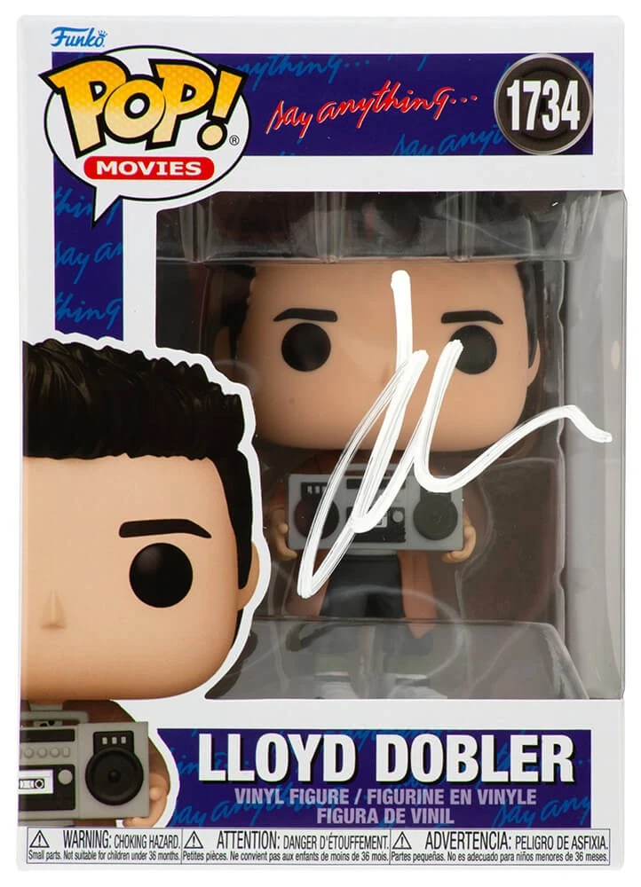John Cusack Signed Say Anything Lloyd Dobler Funko Pop #1734 - (SCHWARTZ COA)