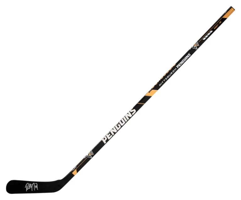 Paul Coffey Signed Penguins Logo 48 Inch Full Size Hockey Stick - (SCHWARTZ COA)
