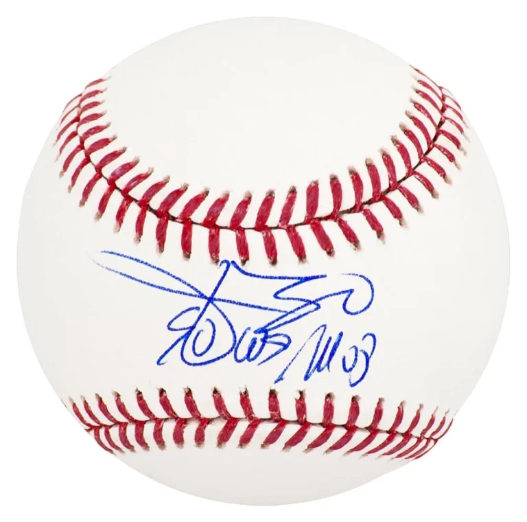 Jose Rijo Signed Rawlings Official MLB Baseball w/90 WS MVP - (SCHWARTZ COA)