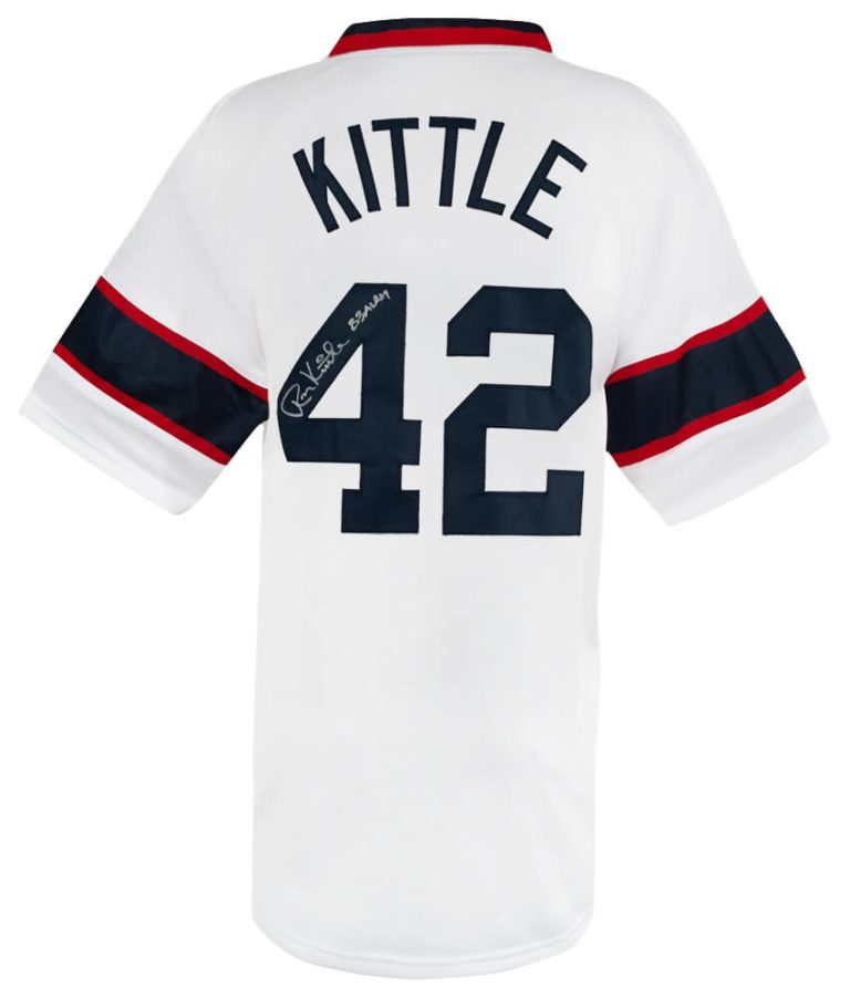 Ron Kittle Signed White 1980's Style T/B Custom Baseball Jersey w/ROY - (SS COA)