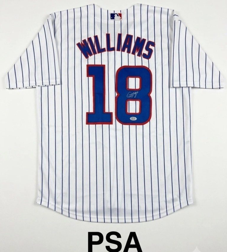 Caleb Williams Signed Jersey Chicago Bears PSA Authentic Autograph Large
