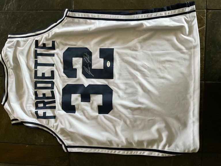 Jimmer Fredette BYU Brigham Young University Signed Custom Jersey PSA Authentic