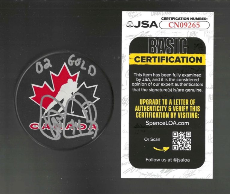 Theo Fleury Signed & Inscribed 