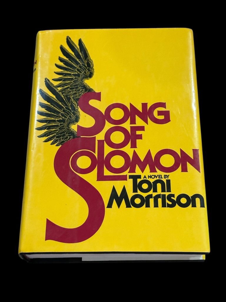 Toni Morrison Song of Solomon Nobel Prize Author Signed Autograph HB Book JSA